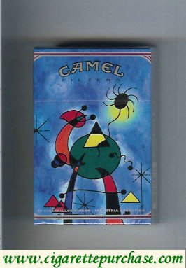 Camel Filters ART Collection cigarettes hard box